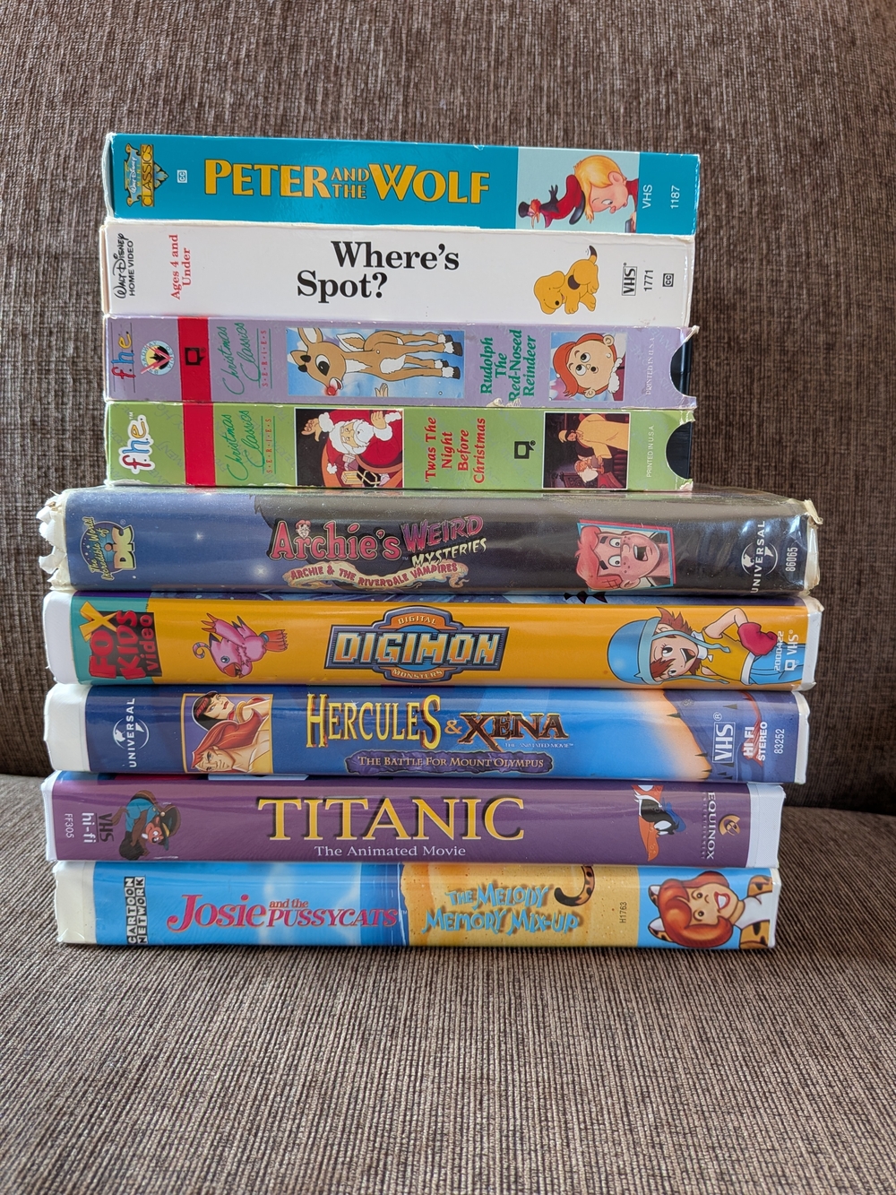 Cartoon VHS Lot